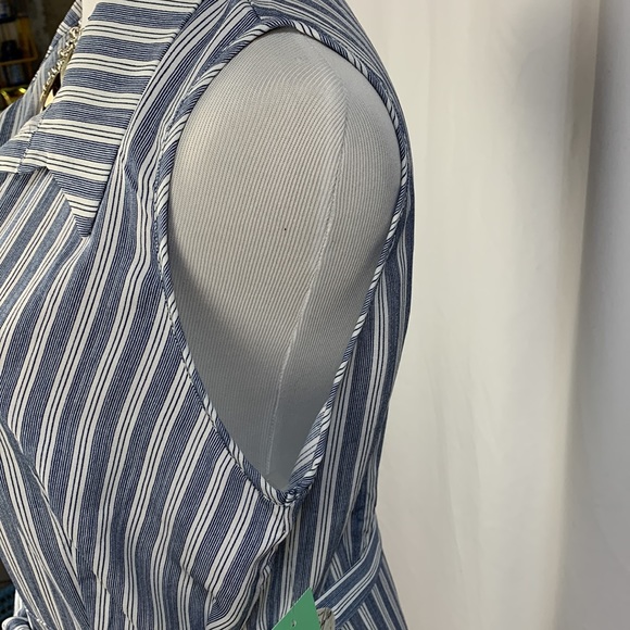 NWT Naïf Sleeveless Striped Shirt Dress - Picture 3 of 10